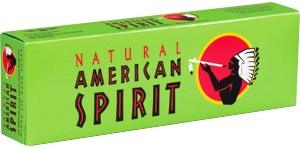 American Spirit Menthol Lights Box cigarettes made in USA, 40 packs, 4 cartons. Fresh. Free shipping