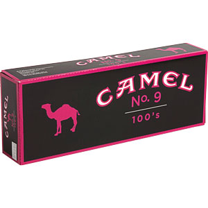Camel No.9 100 Box cigarettes made in USA, 6 cartons, 60 packs. Freshness guaranteed!