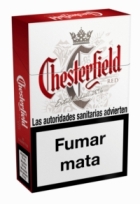 Chesterfield Classic Red cigarettes from Spain.