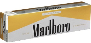 Marlboro Gold Pack Box Carton, Marlboro, Gold Pack Box Carton, Cigarettes,  Tobacco