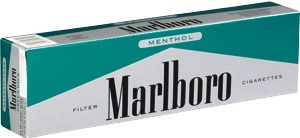 Marlboro 72 Menthol Box cigarettes made in USA, 4 cartons, 40 packs. Free shipping!