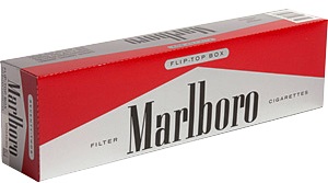 Marlboro 72 Red Box cigarettes made in USA, 4 cartons, 40 packs. Free shipping!