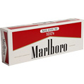 Marlboro Medium 100 Box cigarettes made in USA, 4 cartons, 40 packs. Free shipping!