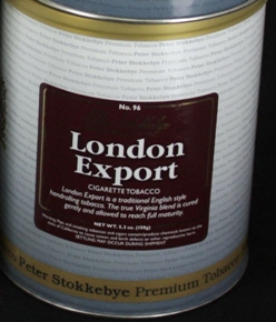 Peter Stokkebye London Export Can Rolling Tobacco, 4 x 300g can, 1200g