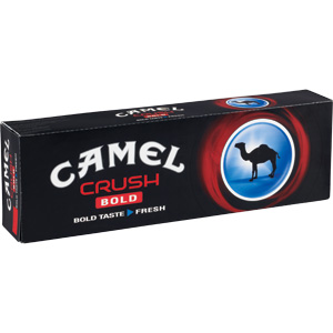 Camel Crush Bold Box cigarettes made in USA, 4 cartons, 40 packs. Freshness guaranteed!