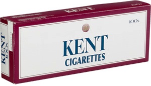 Kent 100 Full Flavor cigarettes made in USA, 4 cartons, 40 packs. Free shipping!
