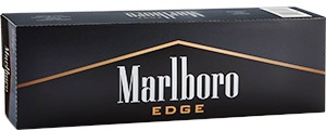 Marlboro Edge Box cigarettes made in USA, 4 cartons, 40 packs. Free shipping!