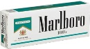 Marlboro Menthol Gold 100 Box cigarettes made in USA, 4 cartons, 40 packs. Free shipping!
