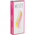 Misty Slims 100 Ultra Lights Rose cigarettes made in USA, 4 cartons, 40 packs. Free shipping!