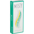 Misty Slims 100 Green Menthol Lights Box cigarettes made in USA, 4 cartons, 40 packs. Free shipping!