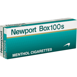 Newport Menthol 100 Box cigarettes made in USA, 4 cartons, 40 packs. Free shipping!