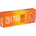 Pall Mall Orange 100 Box cigarettes made in USA, 4 cartons, 40 packs. Free shipping!