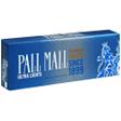 Pall Mall Ultra Lights 100 Box cigarettes made in USA, 4 cartons, 40 packs. Free shipping!