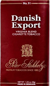 Peter Stokkebye Danish Export Rolling Tobacco. 20 x 35 g Pouches. 697 g Total. Free shipping!