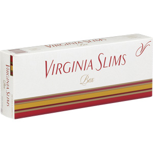 Virginia Slims Full Flavor 100 Luxury cigarettes made in USA, 4 cartons, 40 packs. Free shipping!